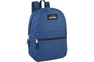 Trail maker Classic 17 Inch Backpack with Adjustable Padded Shoulder Straps