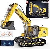 Mould King RC Construction Excavator Building Sets, 13112 Engineering Model Kits with APP Remote Control, STEM Construction V