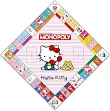 Winning Moves Hello Kitty Monopoly Board Game 2–6 Players Ages 8+ view 3