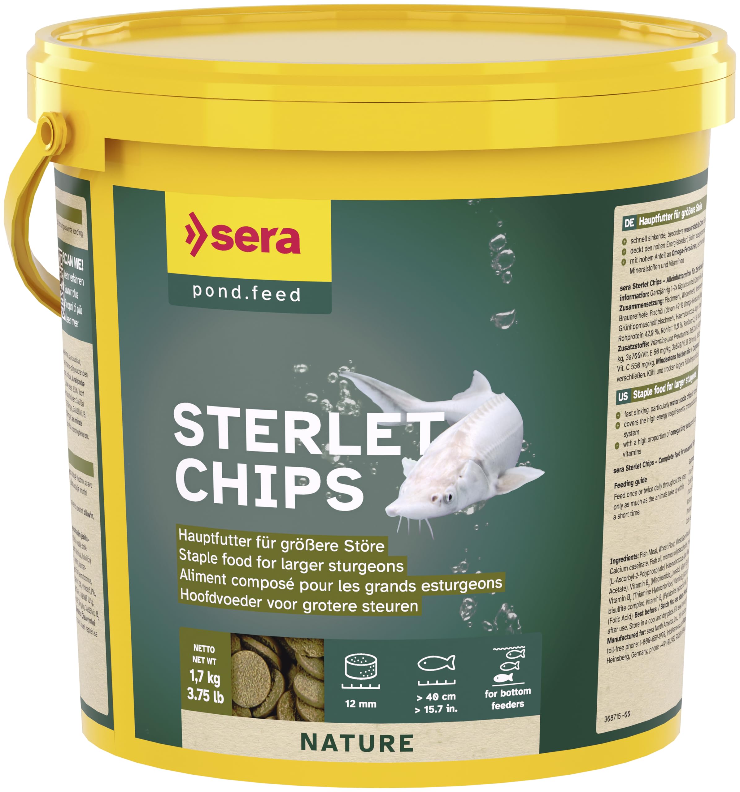 sera Sturgeon Chips XXL