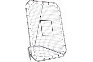 Franklin Sports Baseball Rebounder Net - Baseball Pitchback Net + Throwing Trainer - All Angle Bounce Back Net - Multi-Positi