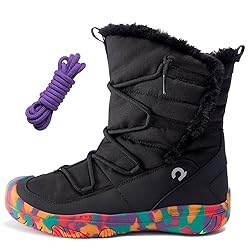 HAPPY NOCNOC Boys Girls Snow Boots Waterproof