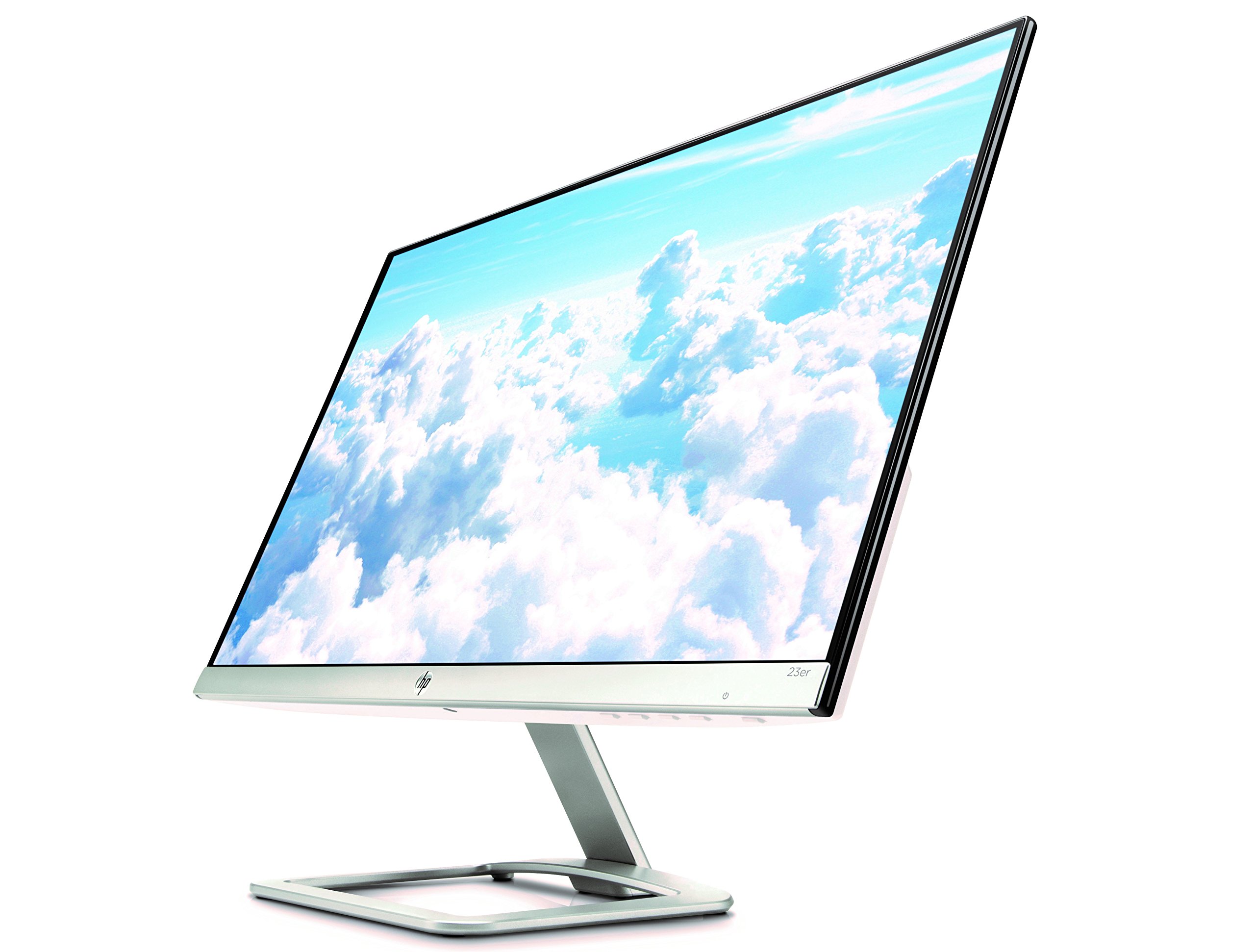 HP 23er 23Inch Full HD 1080p IPS LED Monitor with Frameless Bezel and