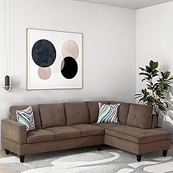 GlasFlength L Shaped Couch, Modular Sectional Sofa