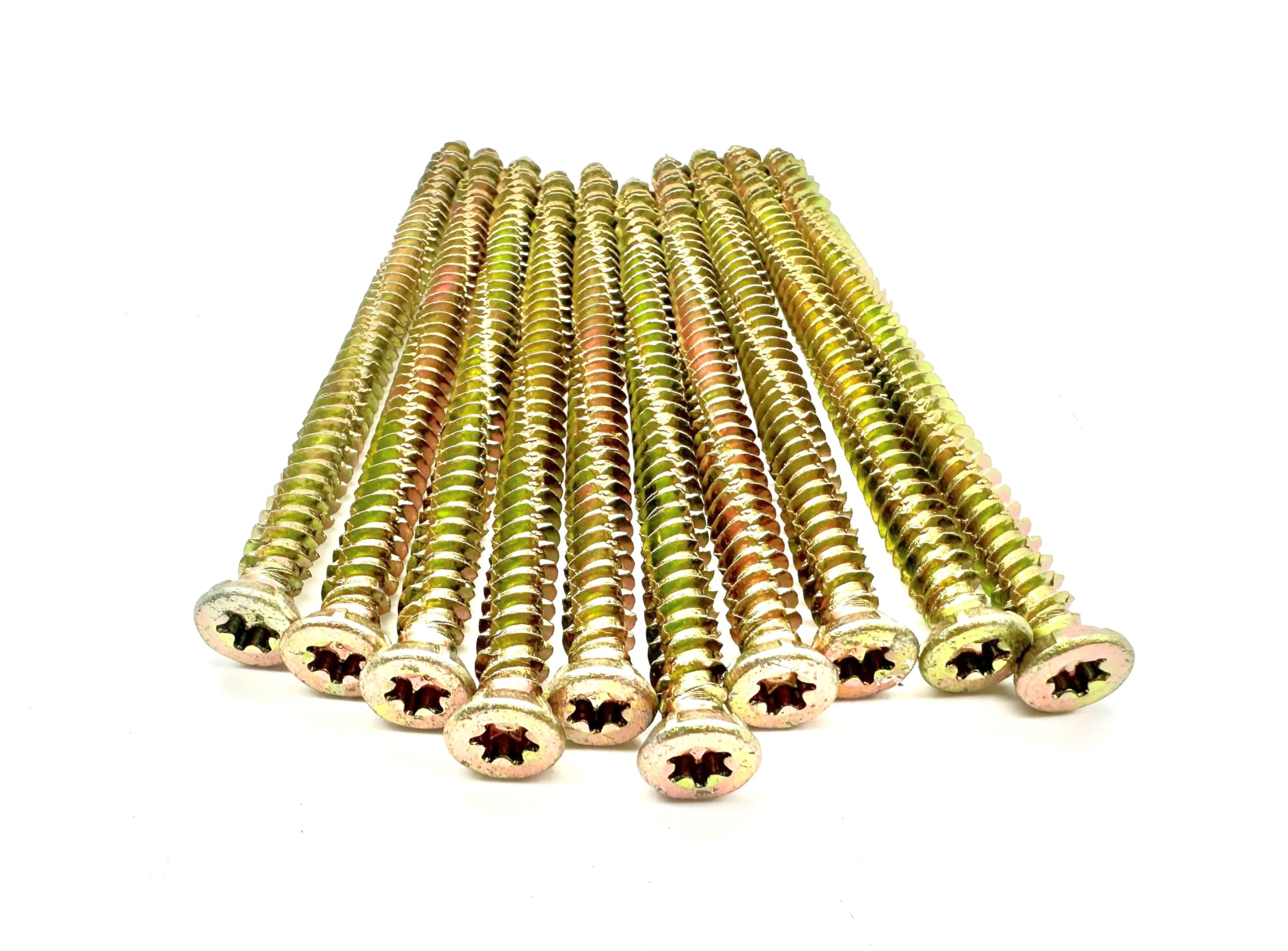 Concrete Screws (Pack of 10) Multi-Fix Countersunk 7.5mm TX Easy Drive (7.5 x 120mm)