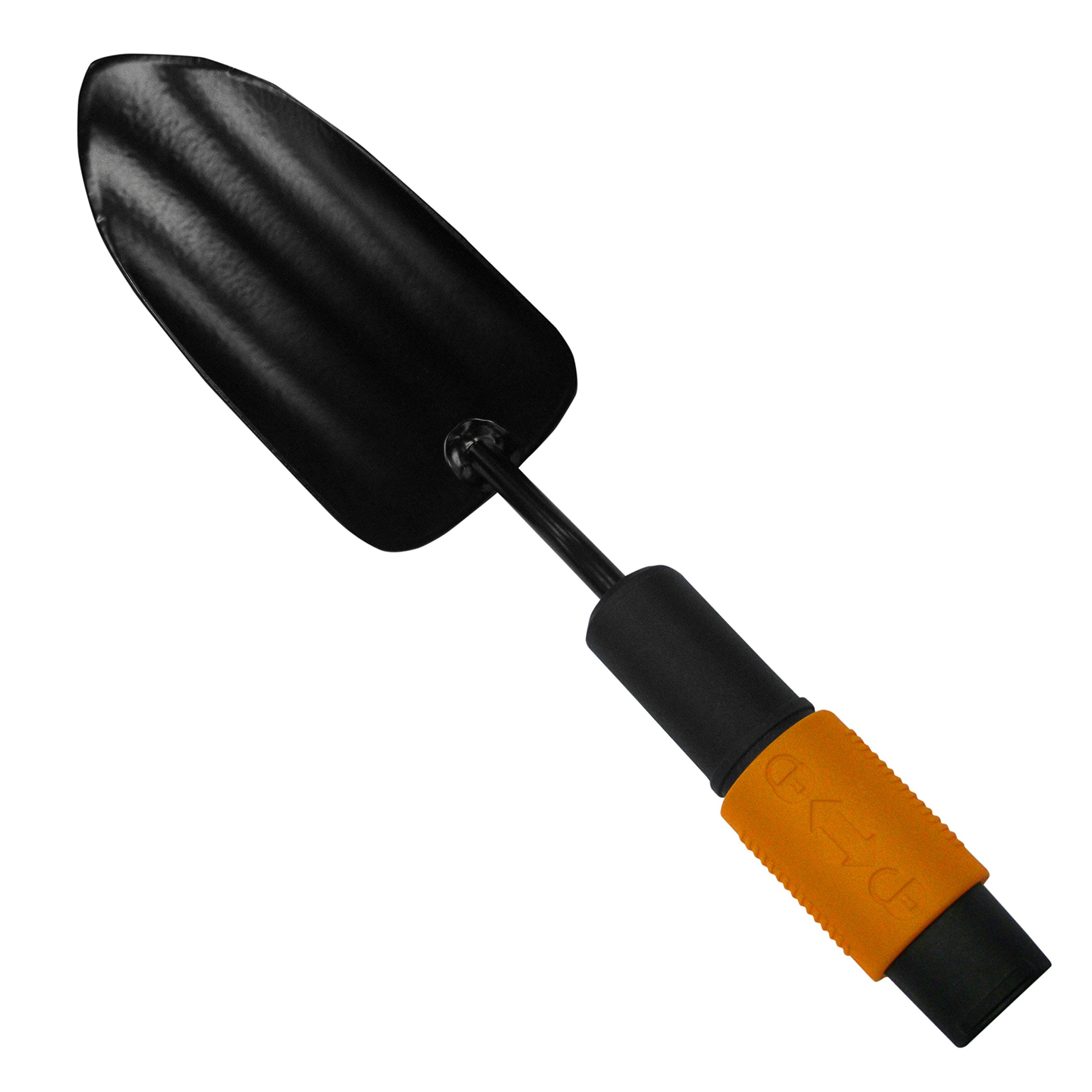 Fiskars QuikFit Trowel, Tool Head, Length: 31.5 cm, Boron Steel Trowel, Black/Orange, 1000730 โ image 1
