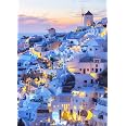 500 Piece Jigsaw Puzzle For Adults - Dreamy Aegean Sea Santorini Landscape, Wooden Pieces, Challenging Brain Teaser - View #6