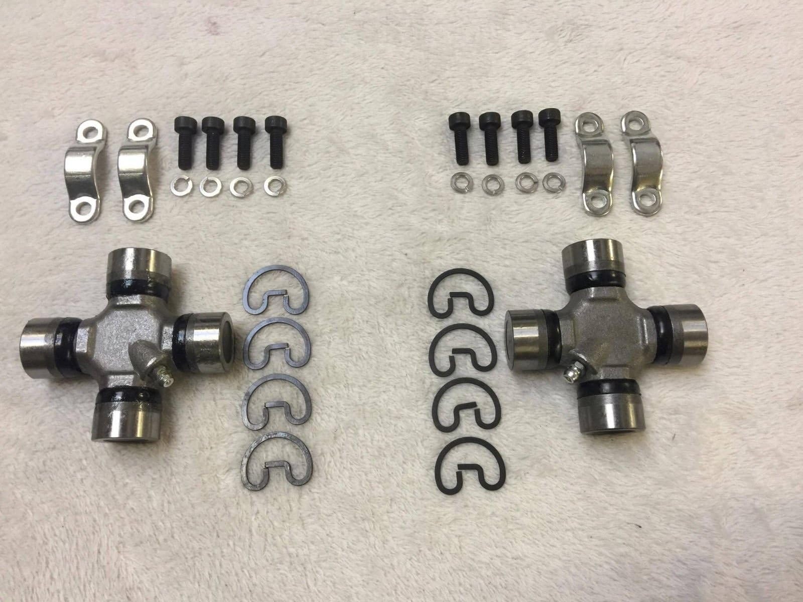 EURODRIVESHAFT 2x Rear Propeller Shaft U-Joint Repair KIT Grand Cherokee ZJ & WJ 1993-2004