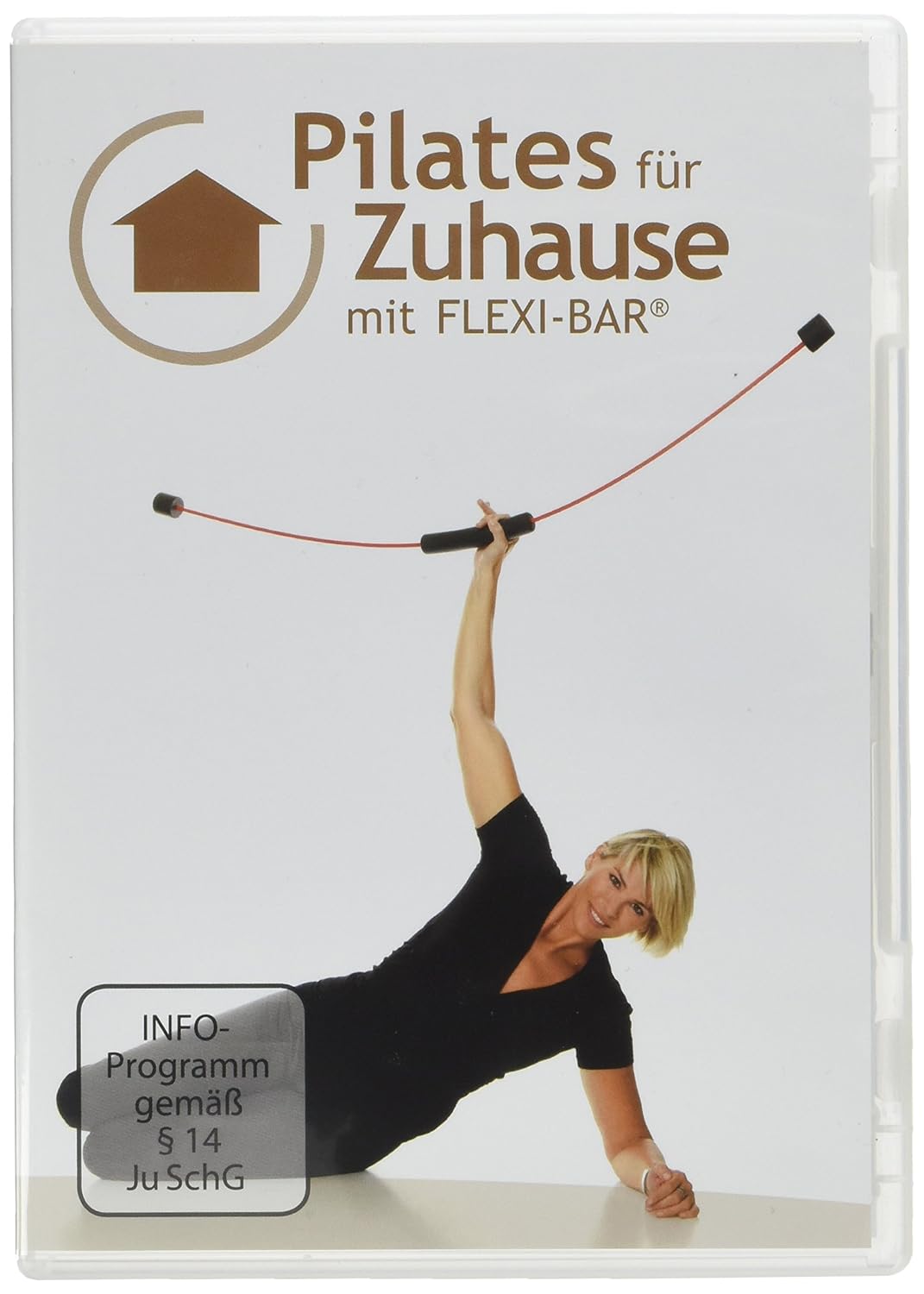 Amazon Com Flexi Bar 1756 Dvd Pilates For Home Multi Coloured