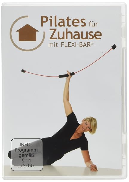 Amazon Com Flexi Bar 1756 Dvd Pilates For Home Multi Coloured