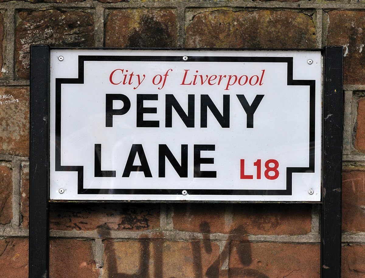 Amazon Com Jplo9 Jp London Macr2054 1 8in Thick High Definition Resolution Gloss Acrylic Beatles Penny Lane Liverpool Fab Five At 3 Ft Wide By 2ft High Home Improvement