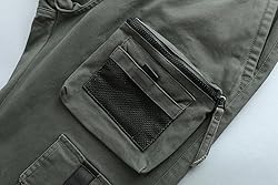 MOKEWEN Men's Jogger Irregular Splice Buckle Urban