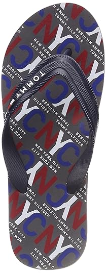 Tommy Hilfiger Herren City Print Beach Sandal Zehentrenner