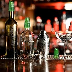 100 Pieces Translucent Liquor Pourer Covers