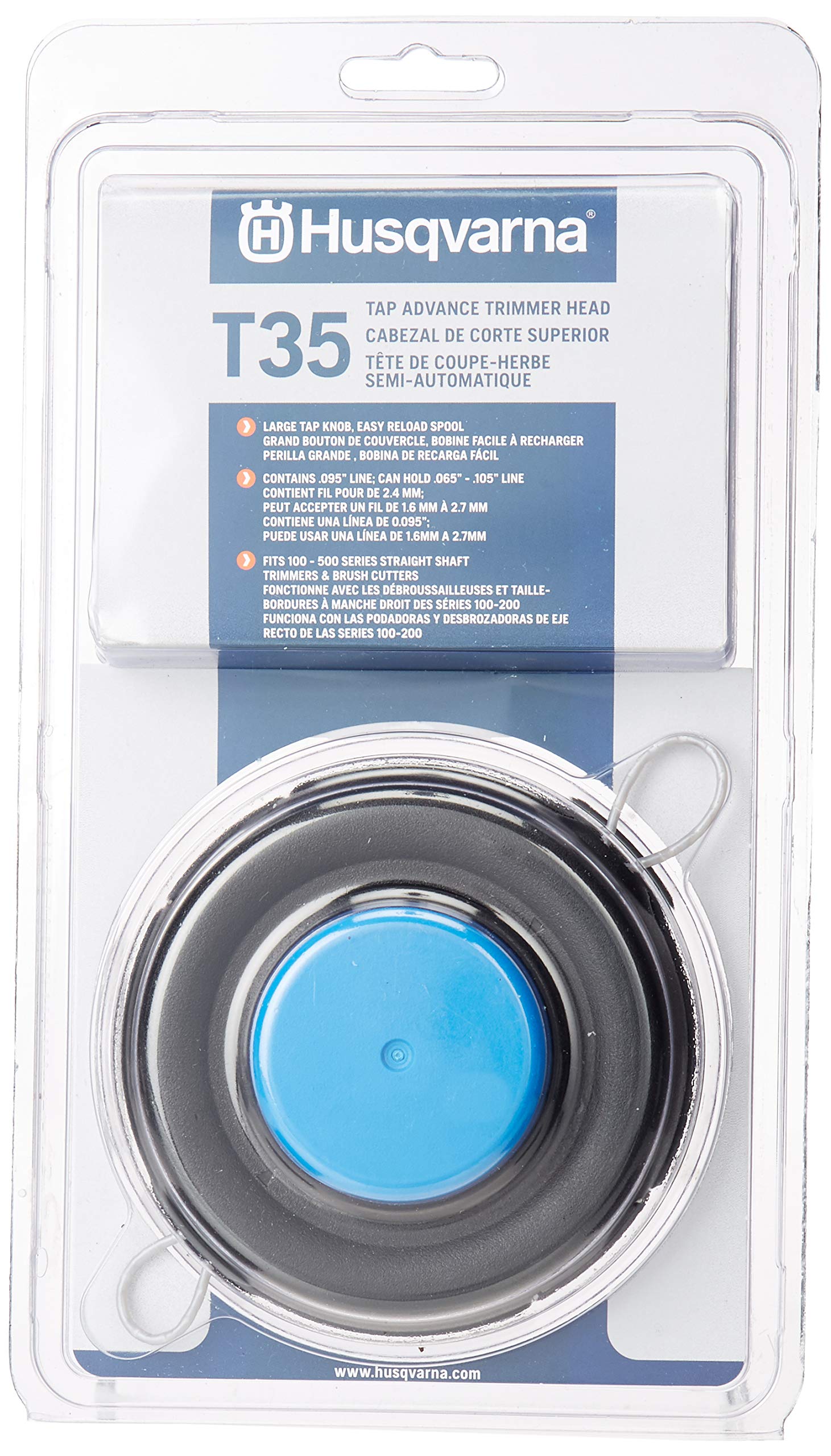 reload husqvarna trimmer head