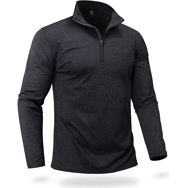 Amazon.com: TACVASEN Quarter Zip Pullover Men Golf Shirt Long