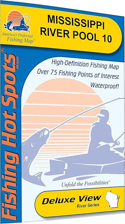 Mississippi River Pool 10 Fishing Map Charts Maps Hunting Fishing Newsmada Com Mississippi River Fishing Maps