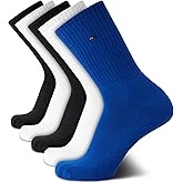 Tommy Hilfiger Men's Athletic Cushioned Crew Socks (5-Pack)
