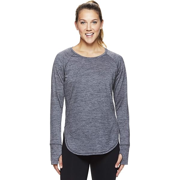 Spiro Women's Quick-Dry Long Sleeve Performance Shirt – Athletic Moisture Wicking Base Layer - View #9