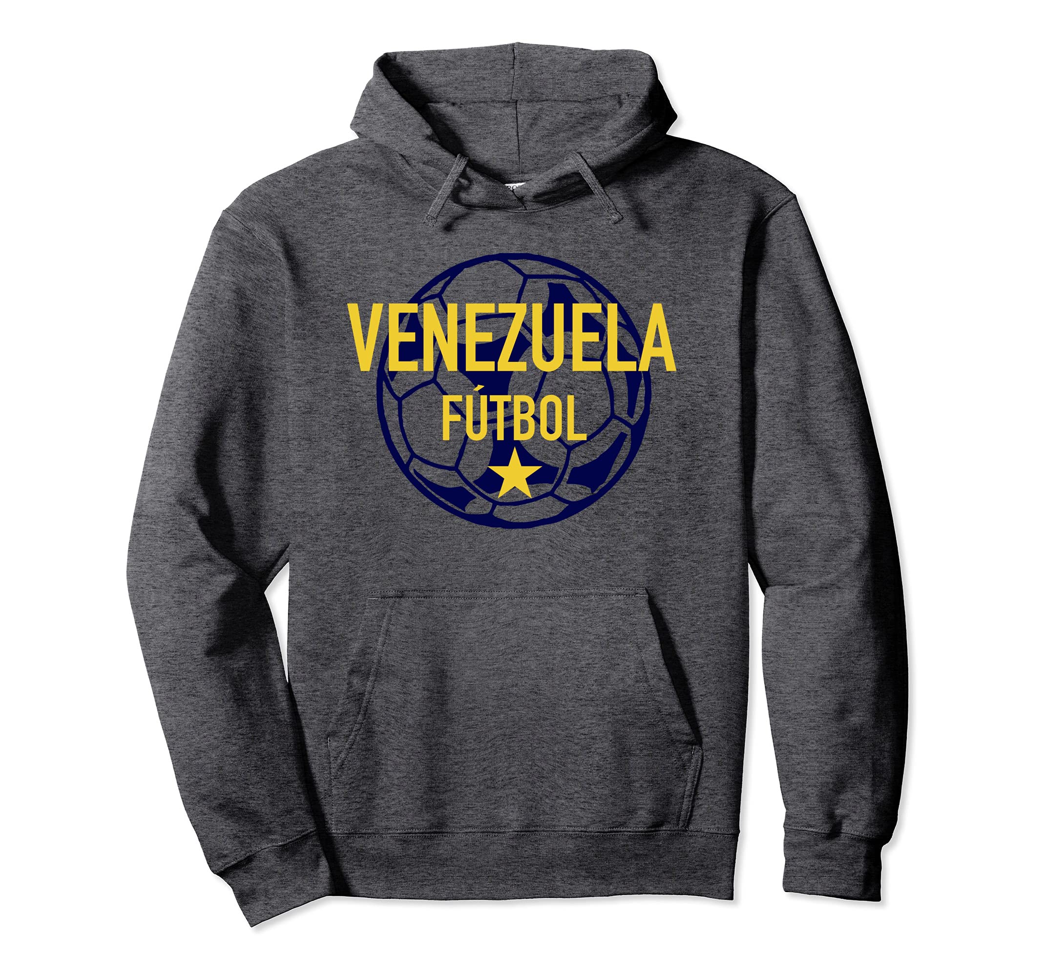 Venezuela Simple Text Football Shadow Pullover Hoodie