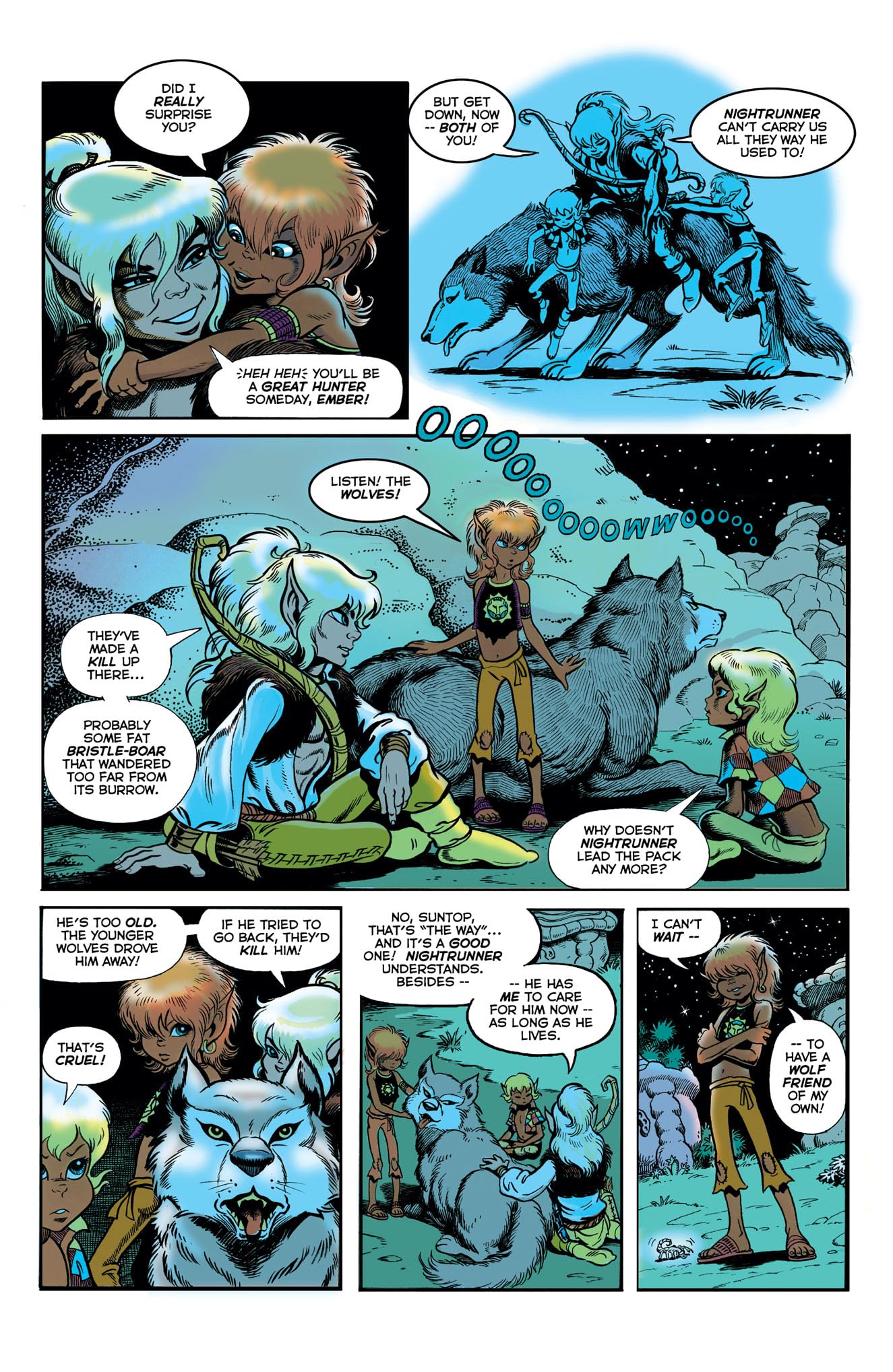 ElfQuest: The Original Quest: Book 2--Forbidden Grove ElfQuest: The Original Quest: Book 2--Forbidden Grove Hardcover Kindle