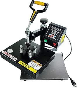 Transfer Crafts T-Shirt Heat Press &amp; Digital Sublimation Machine (9 x 12)