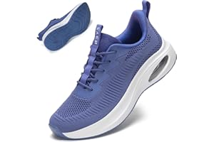 ZYEN Wide Toe Box Shoes Women Air Cushion Road Running Shoes Extra Wide Width Sneakers Arch Support Gym Athletic Tennis Sneakers Lightweight Breathable Walking Shoes