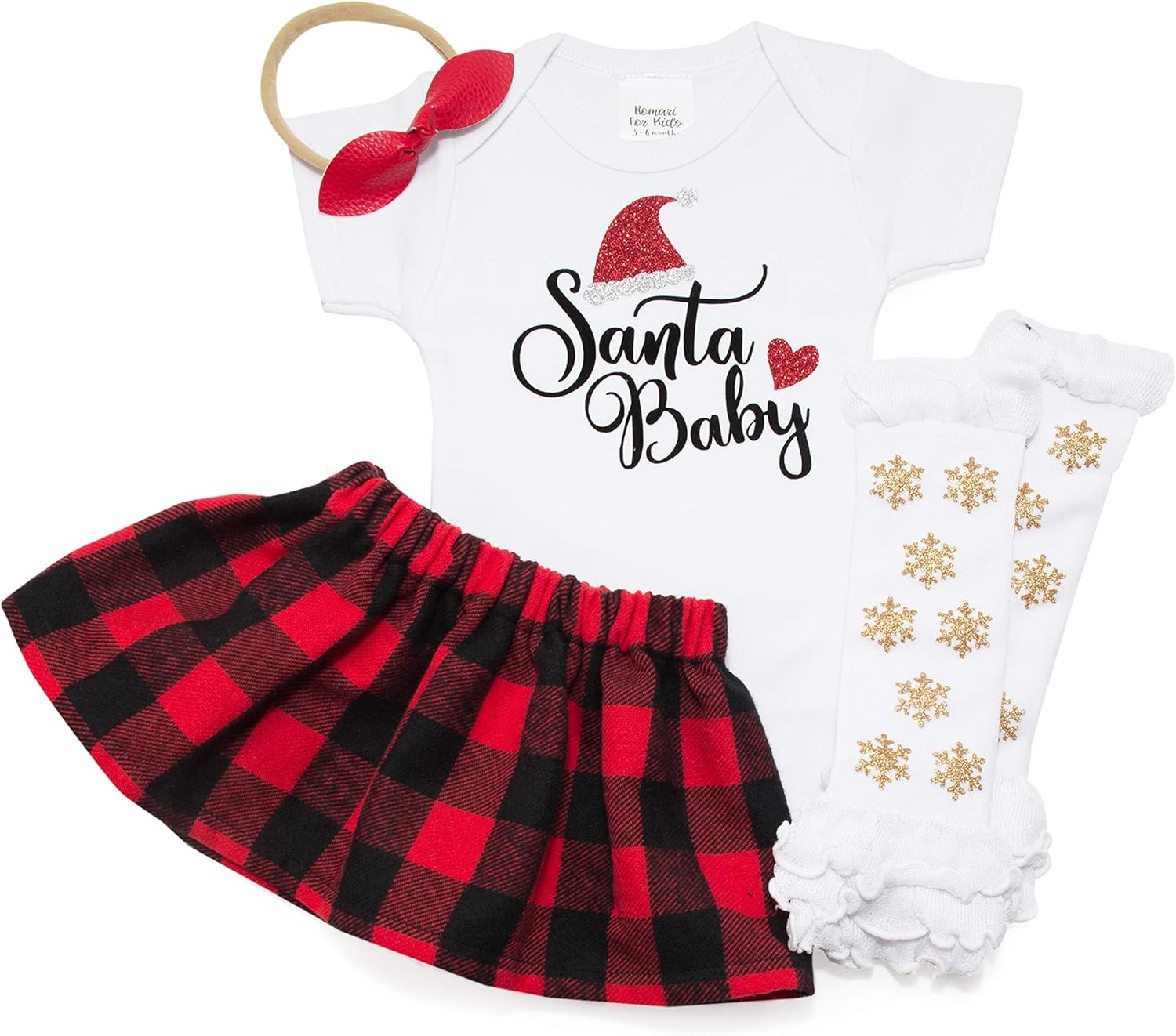 Romari Sleeve) Long Months (36 Bow + Warmers Leg + Skirt