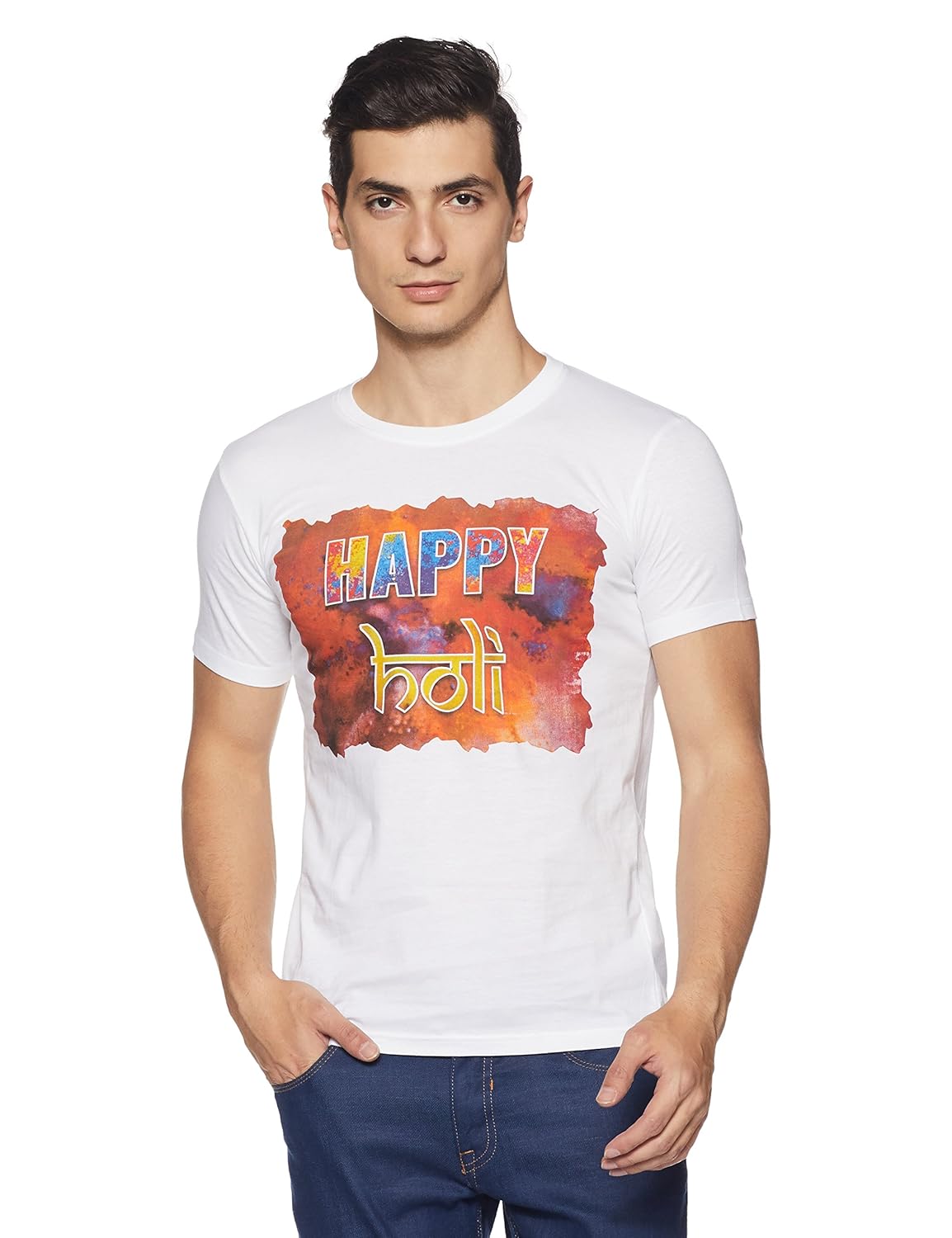 Cloth Theory Men's Printed Regular Fit T-Shirt