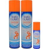Static Guard Bonus Pack Spray 12.4 oz (2 Pack of 5.5 oz &amp; 1 Pack of 1.4 oz)