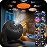 FlyLily Galaxy Projector for Bedroom, 13 in 1 Planetarium Star Projector with Solar System &amp; Constellation, 360&deg; Rotating Galaxy Light, Space Night Light Projector for Kids Adults Gifts