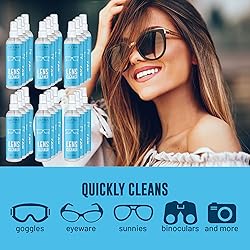 Powered by Nano Magic Eyeglass Lens Cleaning Spray