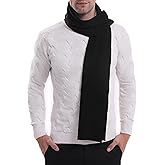 BEENIUBEE Scarf for Men,100% Merino Wool Mens Scarf Winter,Warm Soft Cashmere Australian Wool Scarves for Cold Weather