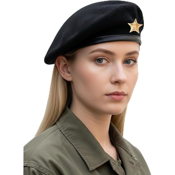 Che Guevara Store Beret Black Original Beret, Silver Star  display picture 2