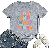BLACKOO Women You Can Do Graphic Tshirts Cute Tees