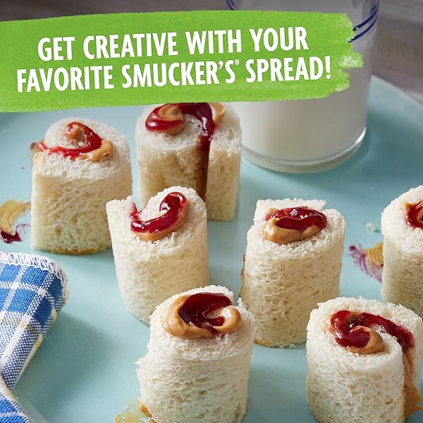 SMUCKER’S 1/2 OZ, GRAPE JELLY, STRAWBERRY JAM, AND APPLE JELLY ASST. 200 COUNT CASE