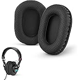Brainwavz Perforated Replacement Earpads for Sony MDR 7506, V6 & CD900ST with Memory Foam Ear Pad & Suitable for Other On Ear Headphones (Black)