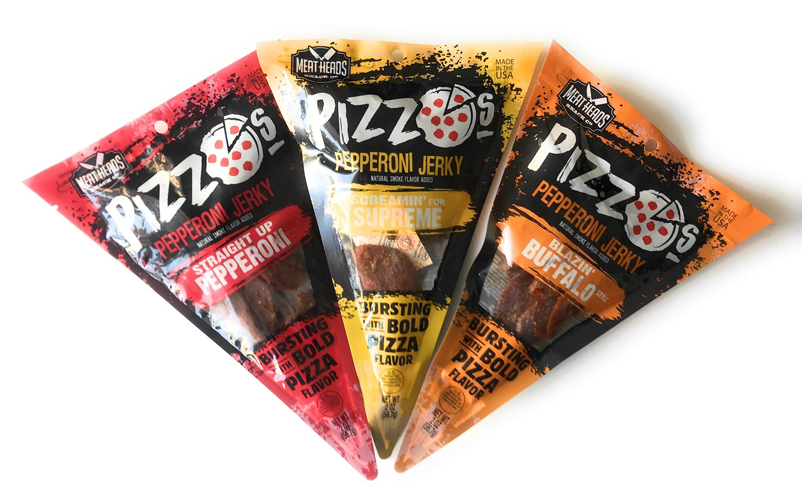 Oberto AllNatural Pepperoni Jerky, 2.2 Ounce (Pack of 4)