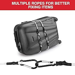 WORKPRO 24 Inch Bungee Cords with Hooks, 4 Pack