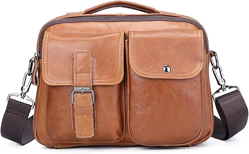 Amazon 本革 ショルダーバッグ メンズ 大容量 高級 ワンショルダー