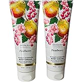 Bath & Body Works Pearberry Ultimate Hydration Body Cream 8 Ounces Pack of 2