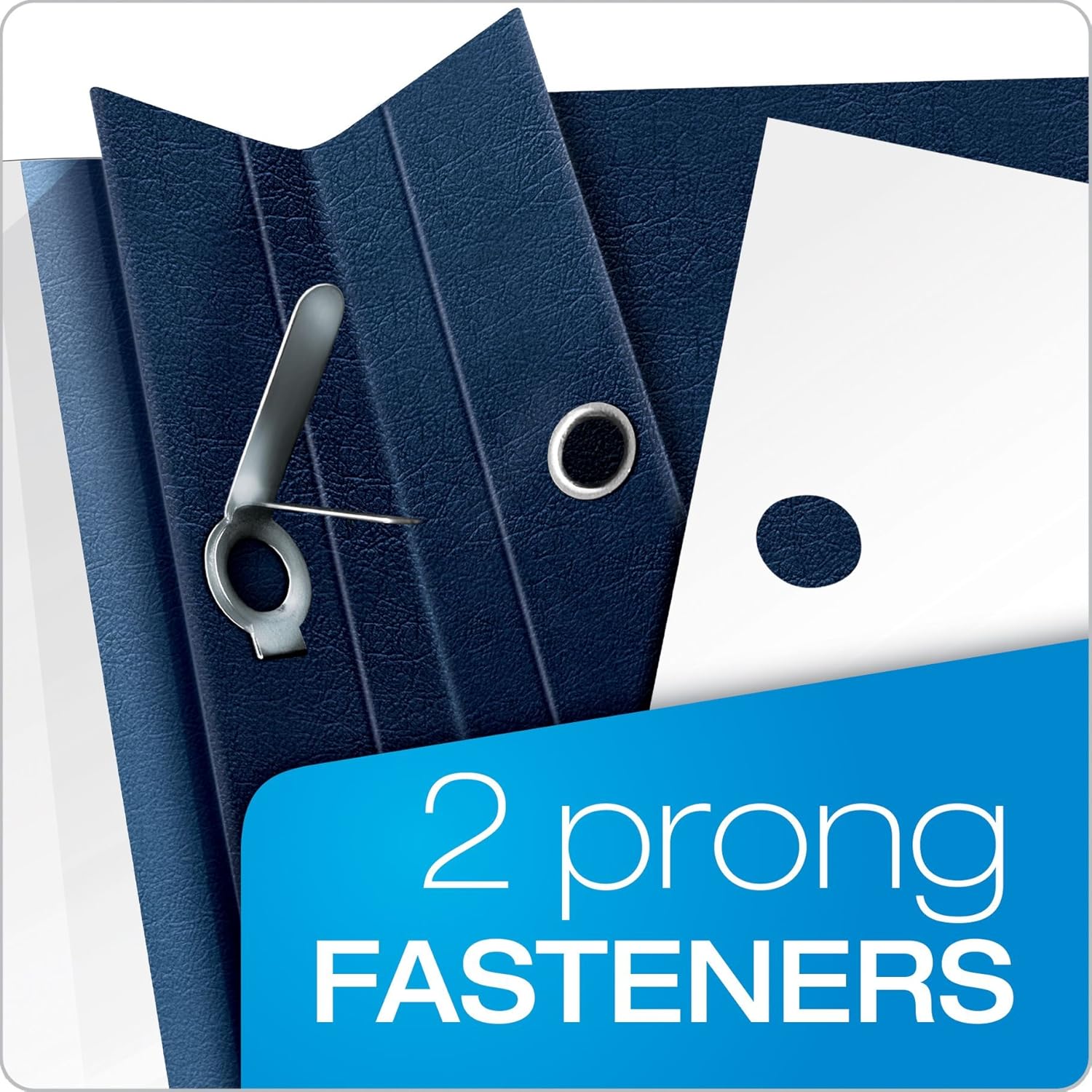 Oxford Premium Clear Front Report Cover, Letter Size, Dark Blue, 25 per box (58802EE) : Business Report Covers : Office Products