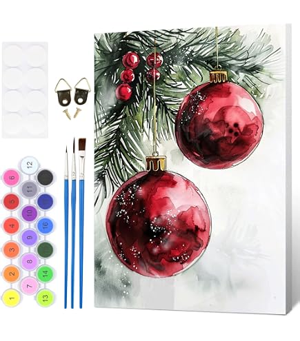 Kit De Pintura Por Números De Fútbol – Lienzo 30x40 Cm Con Marco, Pinceles Y Pinturas, Decoración DIY