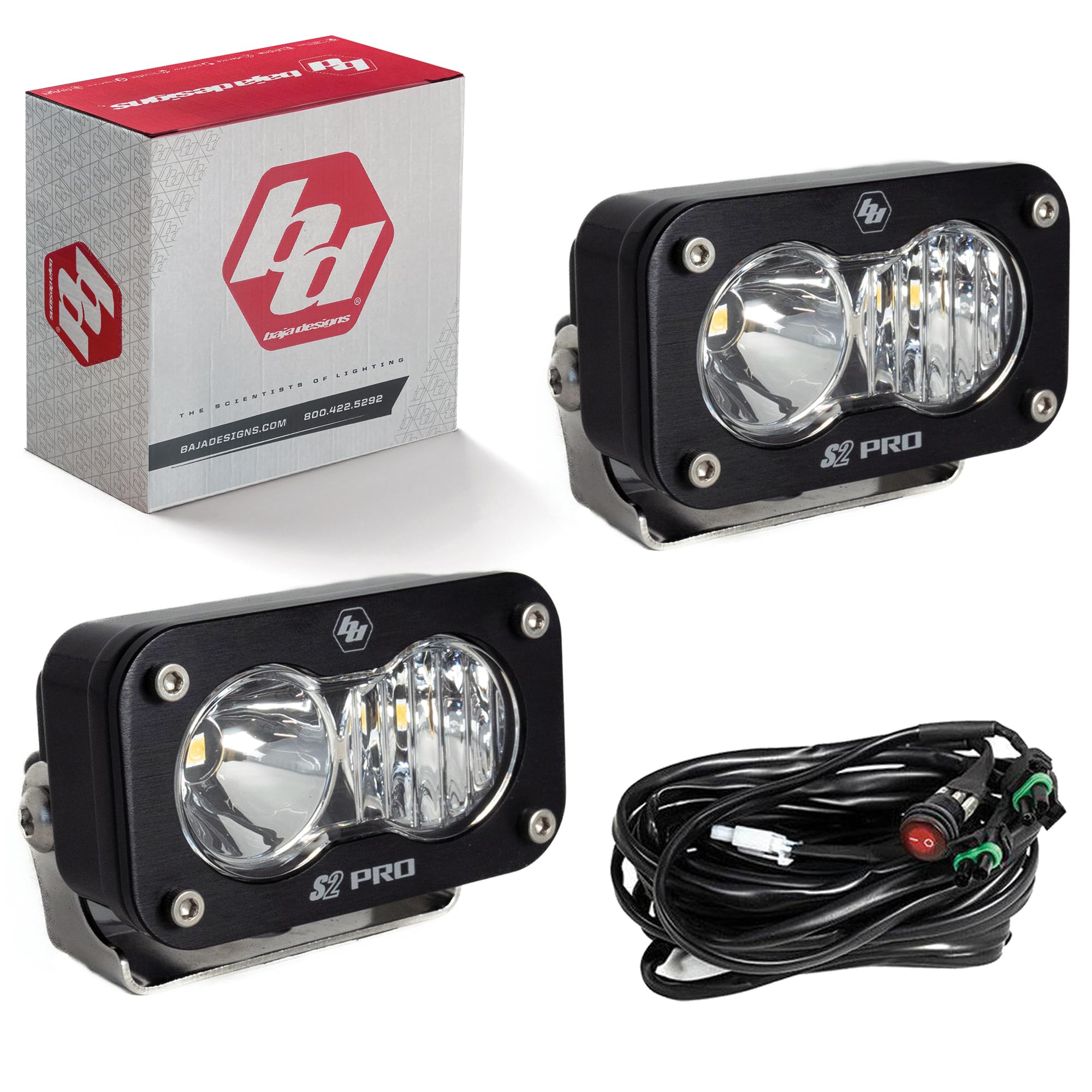 Mua Baja Designs, 487803, LED Light, S2 Pro, Black, Driving/Combo 