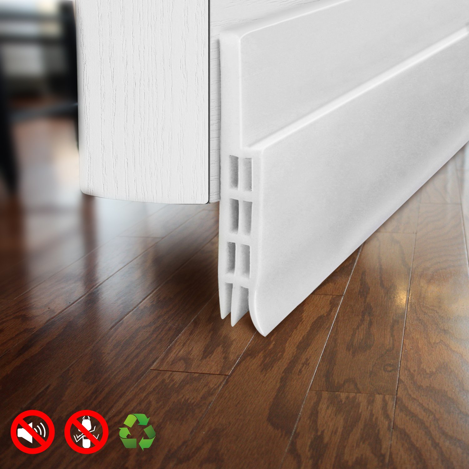 Draft Stopper Interior Air Under Door Window Garage Fireplace Guard