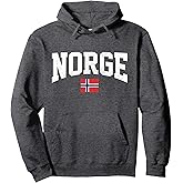 Norway Norwegian Flag Scandinavia Souvenir Fan Gift Pullover Hoodie