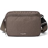 Baggallini Modern Belt Bag 5x8 Travel Fanny Pack Sling Bag Waistpack w/RFID Card Holder Water-resistant Crossbody Bag