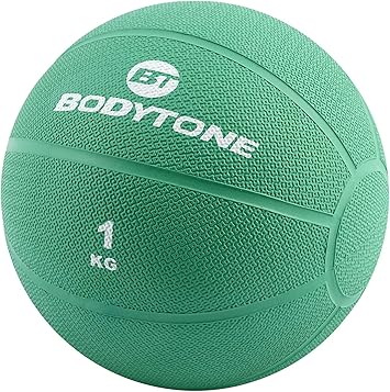 BT BODYTONE Balón Medicinal de Goma de 1kg para Entrenamiento ...