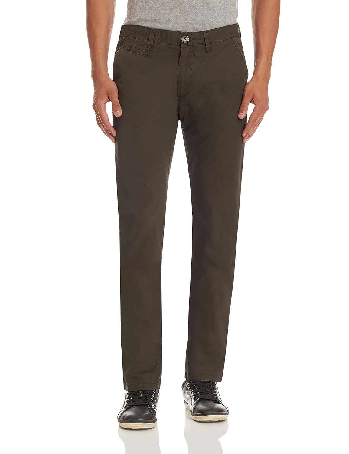 peter england men's casual trousers
