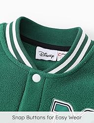 Disney Mickey Mouse Boys Fleece Varsity Bomber